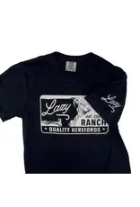 Lazy J Ranch Women's Legado Cropped Short Sleeve T-Shirt Black