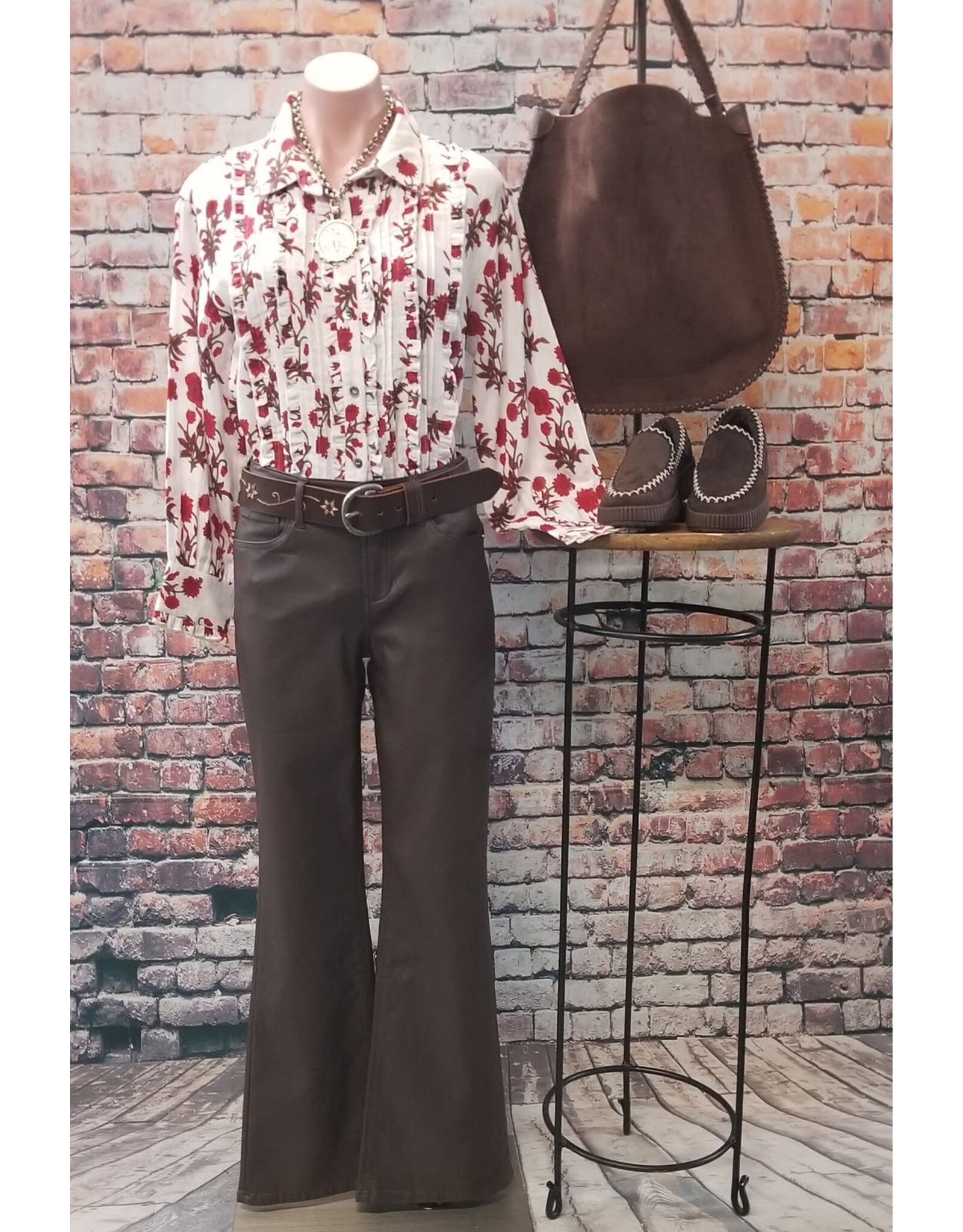 Ivy Jane Ivy Jane Tuxedo Gauze Top