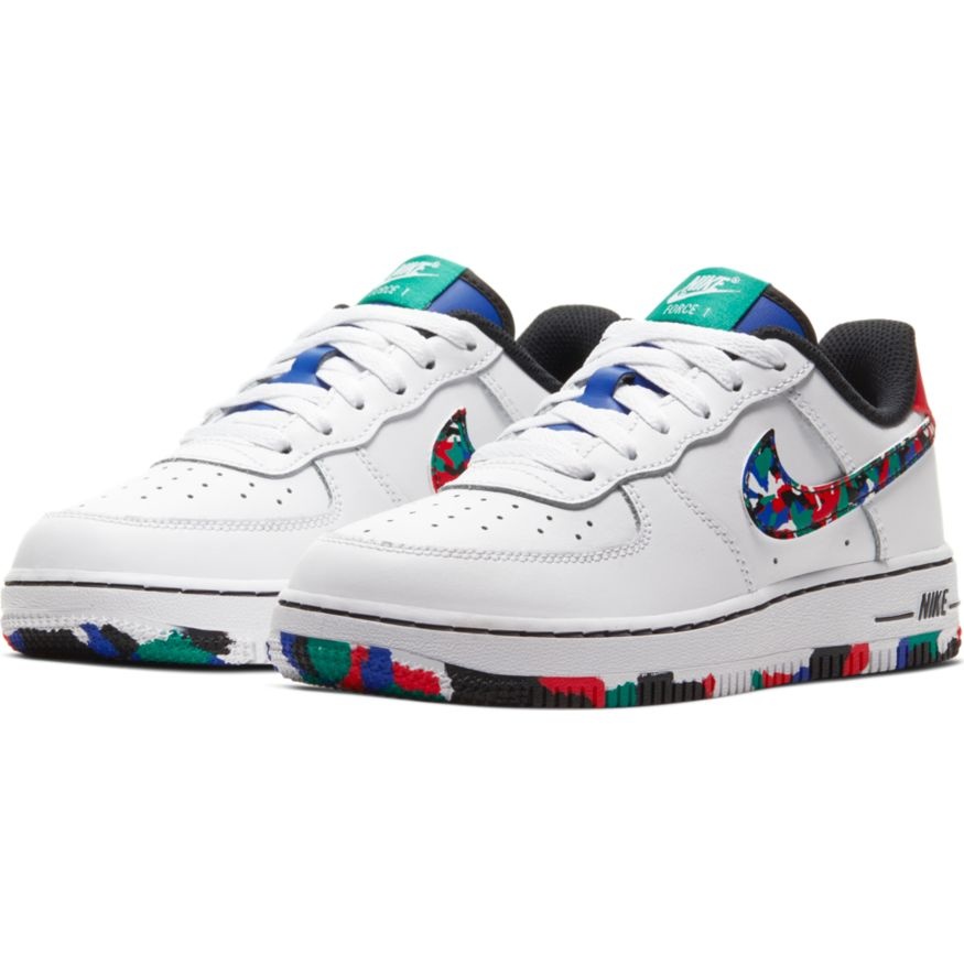 nike air force 1 melted crayon mens