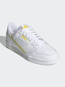 adidas continental 80 white yellow