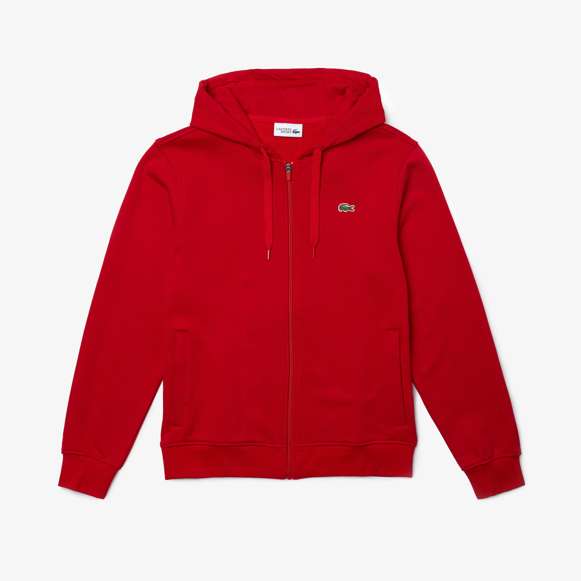 anmodning Duke strand Lacoste Sport Fleece Full-Zip Hoodie 'Red|SH1551-E52|Top Fashion - Top  Fashion