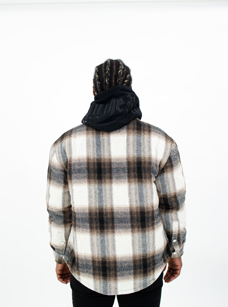 Only The Blind Only The Blind Quilted Flannel Shirt