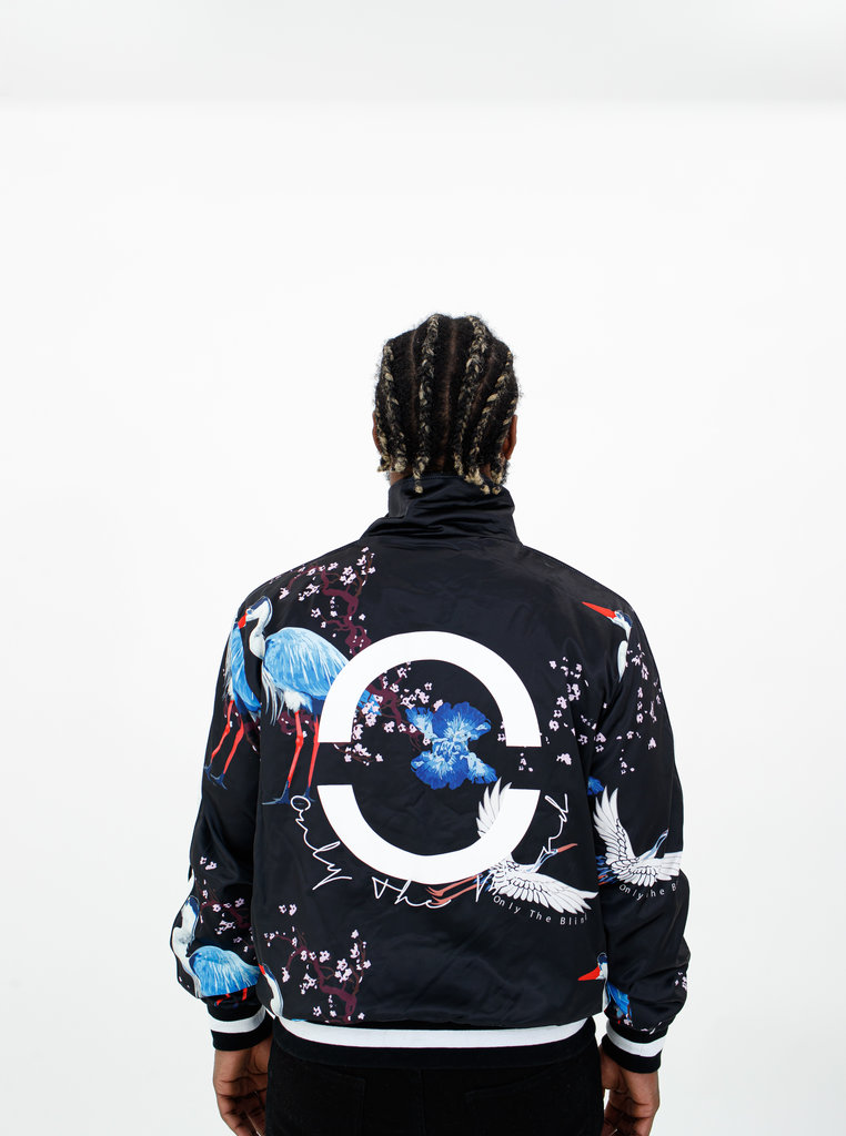 Only The Blind Only The Blind Satin Heron Jacket
