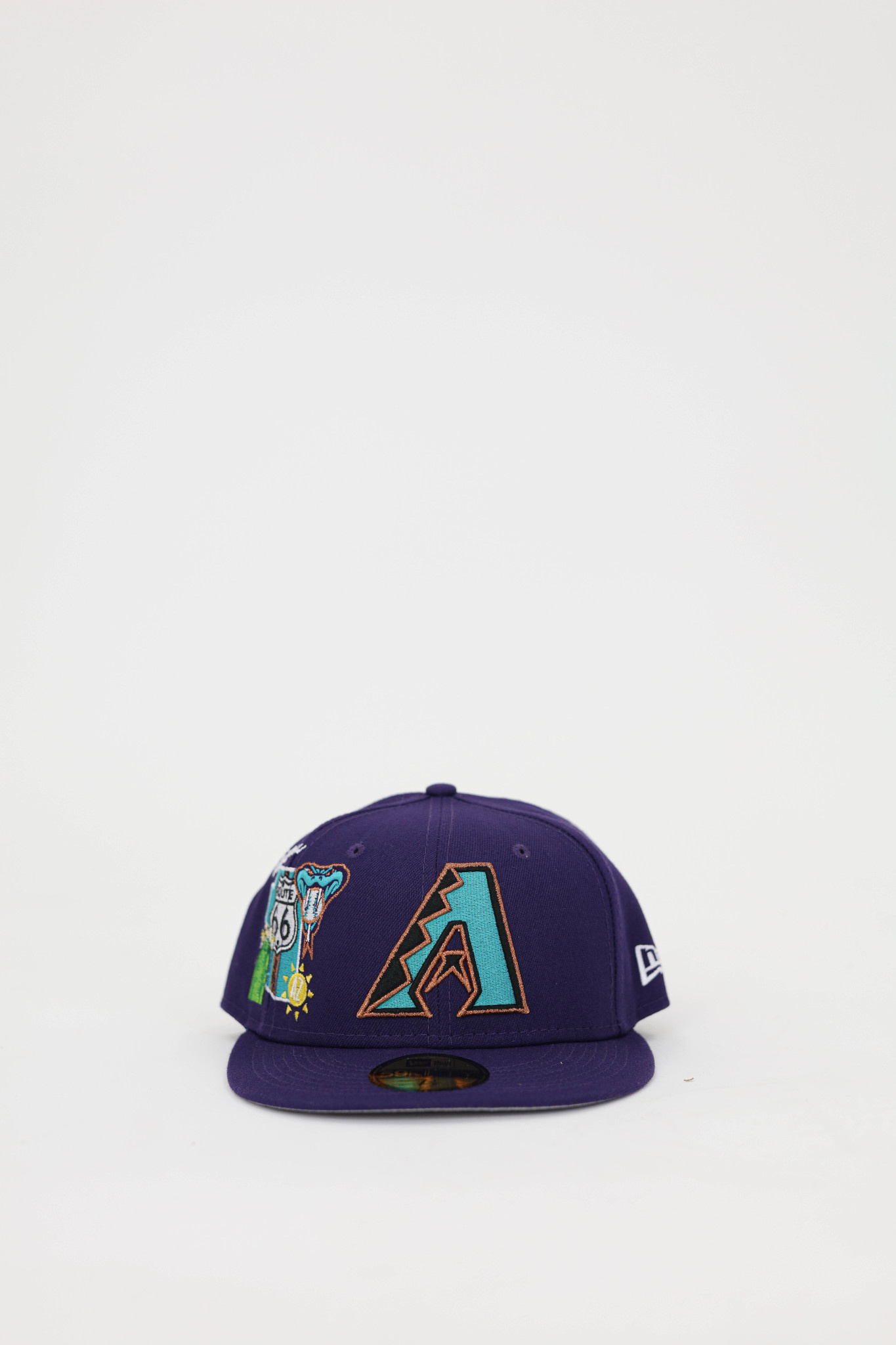 Arizona Diamondbacks New Era City Cluster 59FIFTY Fitted Hat - Purple