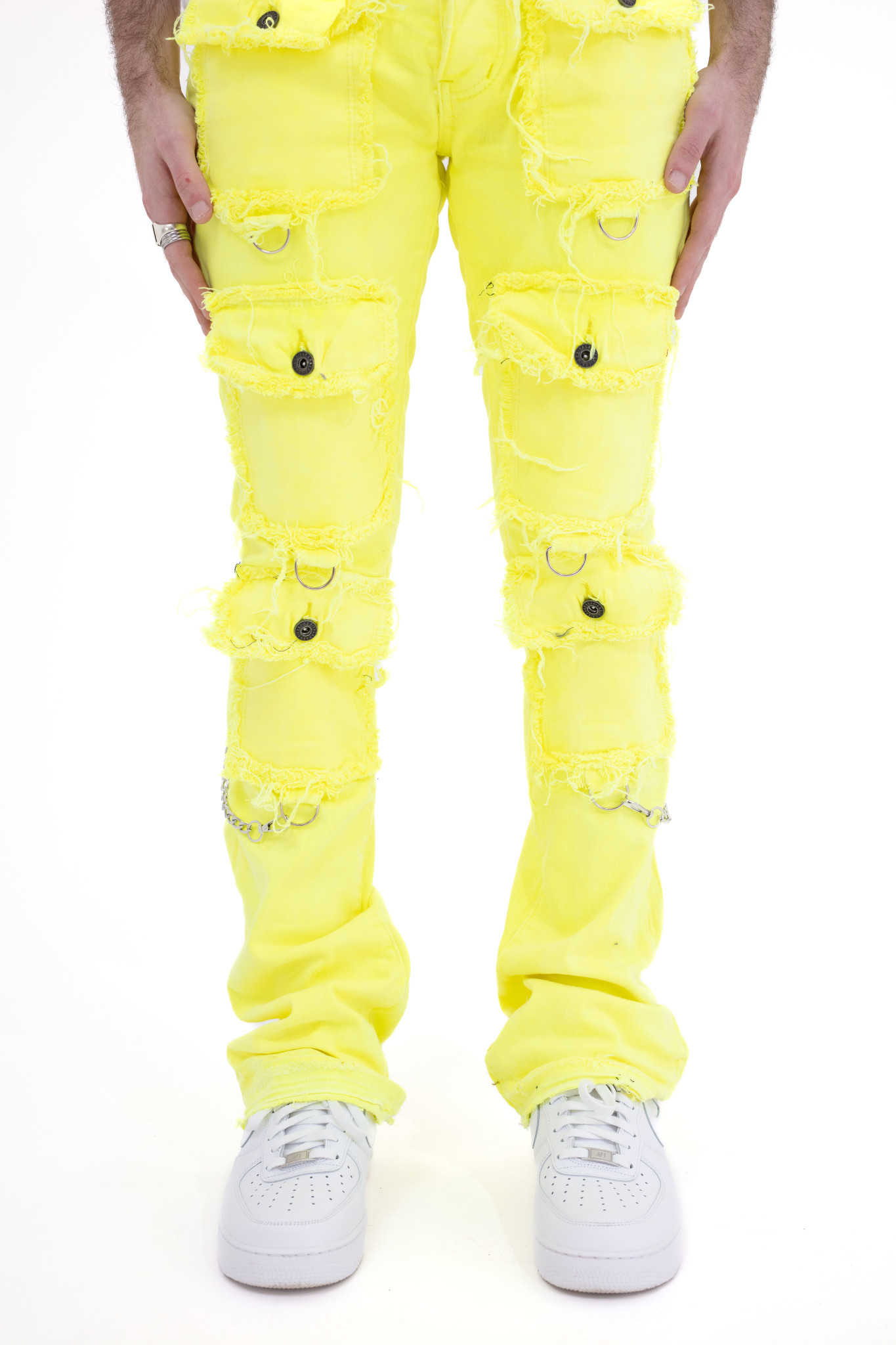 Valabasas Hybrid Stacked Denim Pant 