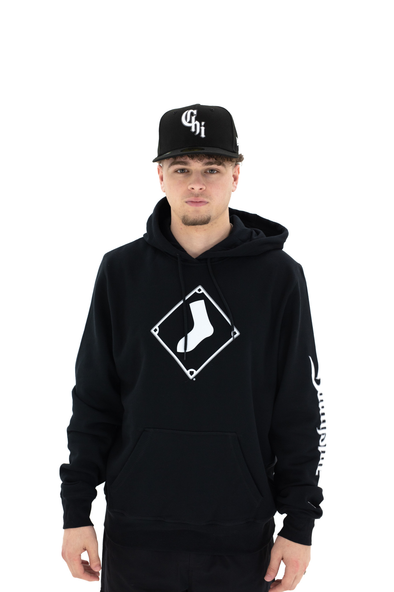 New Era Chicago White Sox City Connect Hoodie 'Black, 60357295