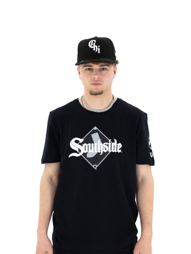 New Era Mens Chicago White Sox White Sox World T-Shirt - Mens White