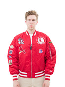 St. Louis Cardinals New Era x Alpha Industries Reversible Full-Zip