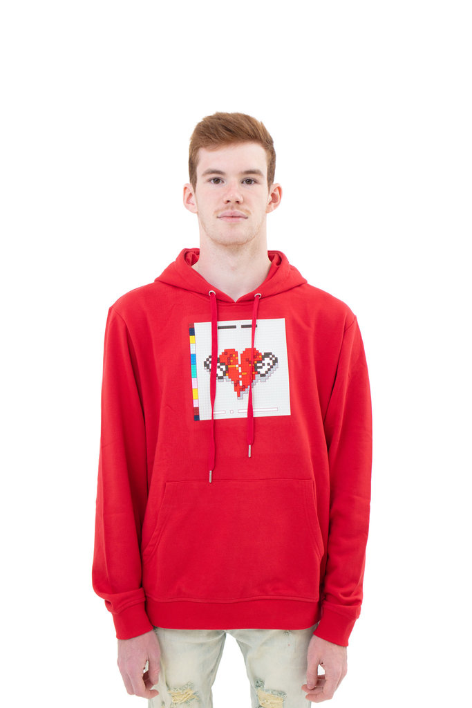 8-Bit By Mostly Heard Rarely Seen 8-Bit No More Heartbreaks Hoodie 'Red'