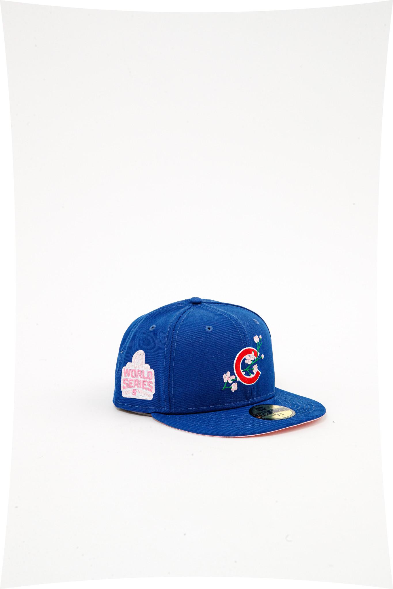 Chicago Cubs Bloom Sidepatch 59FIFTY Fitted Hat Pink UV / 7 3/8