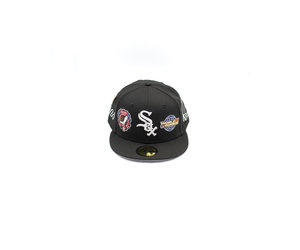 Official New Era Chicago White Sox MLB Historic Champs Black 59FIFTY Fitted  Cap B7402_255