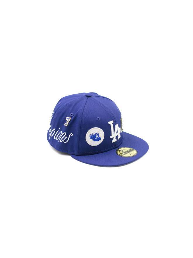 Atlanta Braves Sidepatch 9FIFTY Snapback Hat, Blue, MLB by New Era