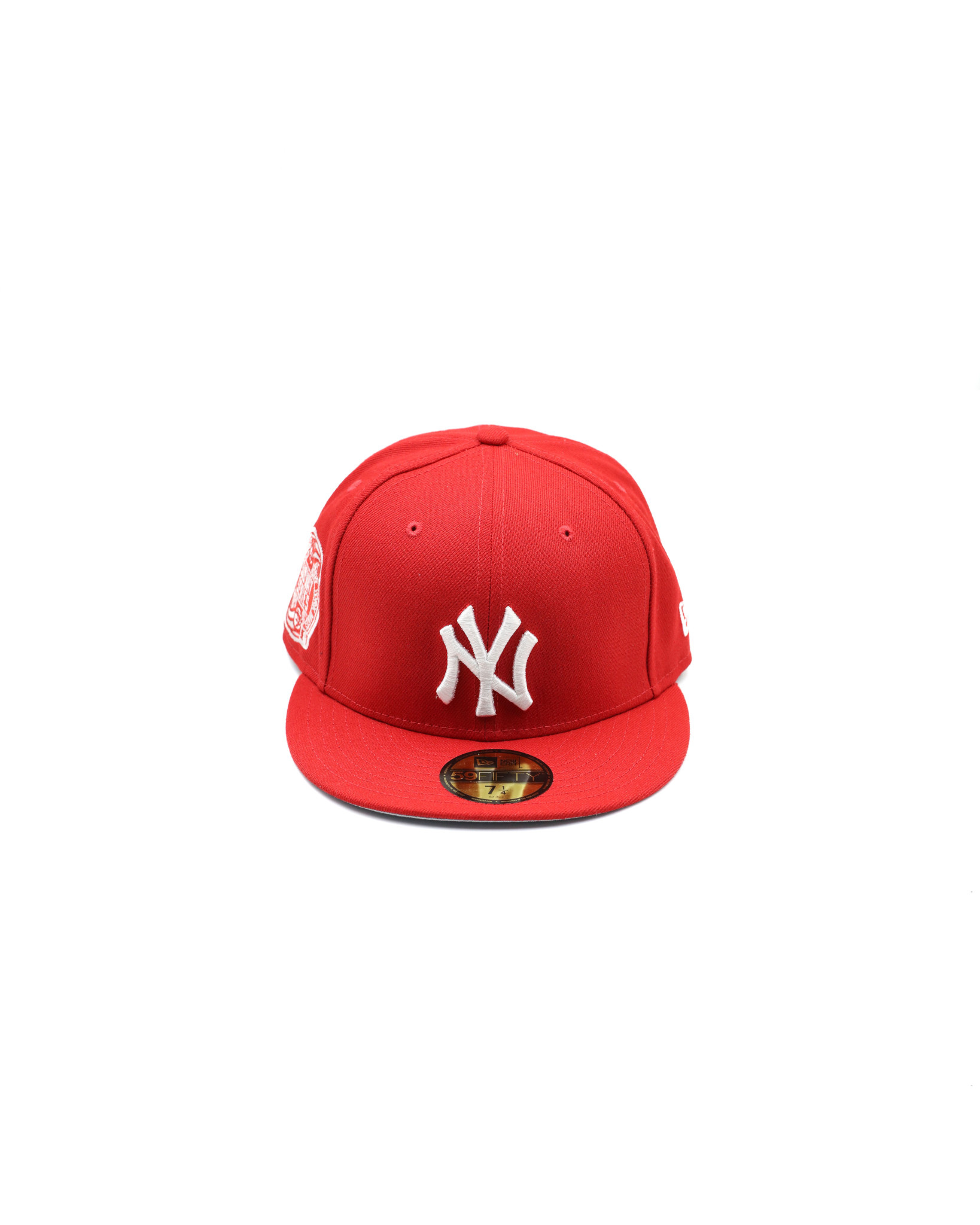 New Era 59Fifty NY Yankees Side Patch Fitted 'Scarlet, 60291338