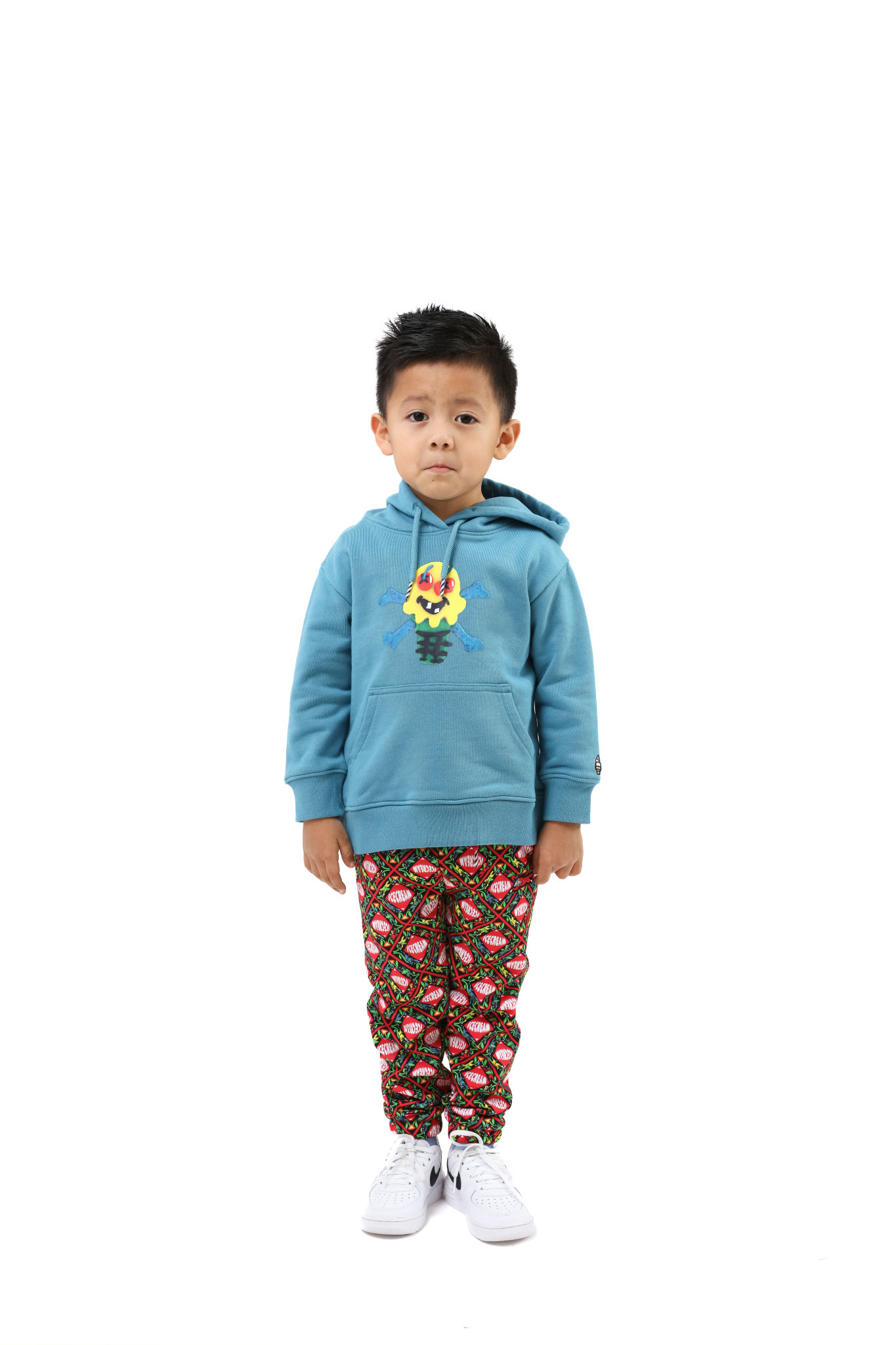 Kids Icecream Dough Hoodie 'Storm Blue|423-8301-239|Top Fashion ...