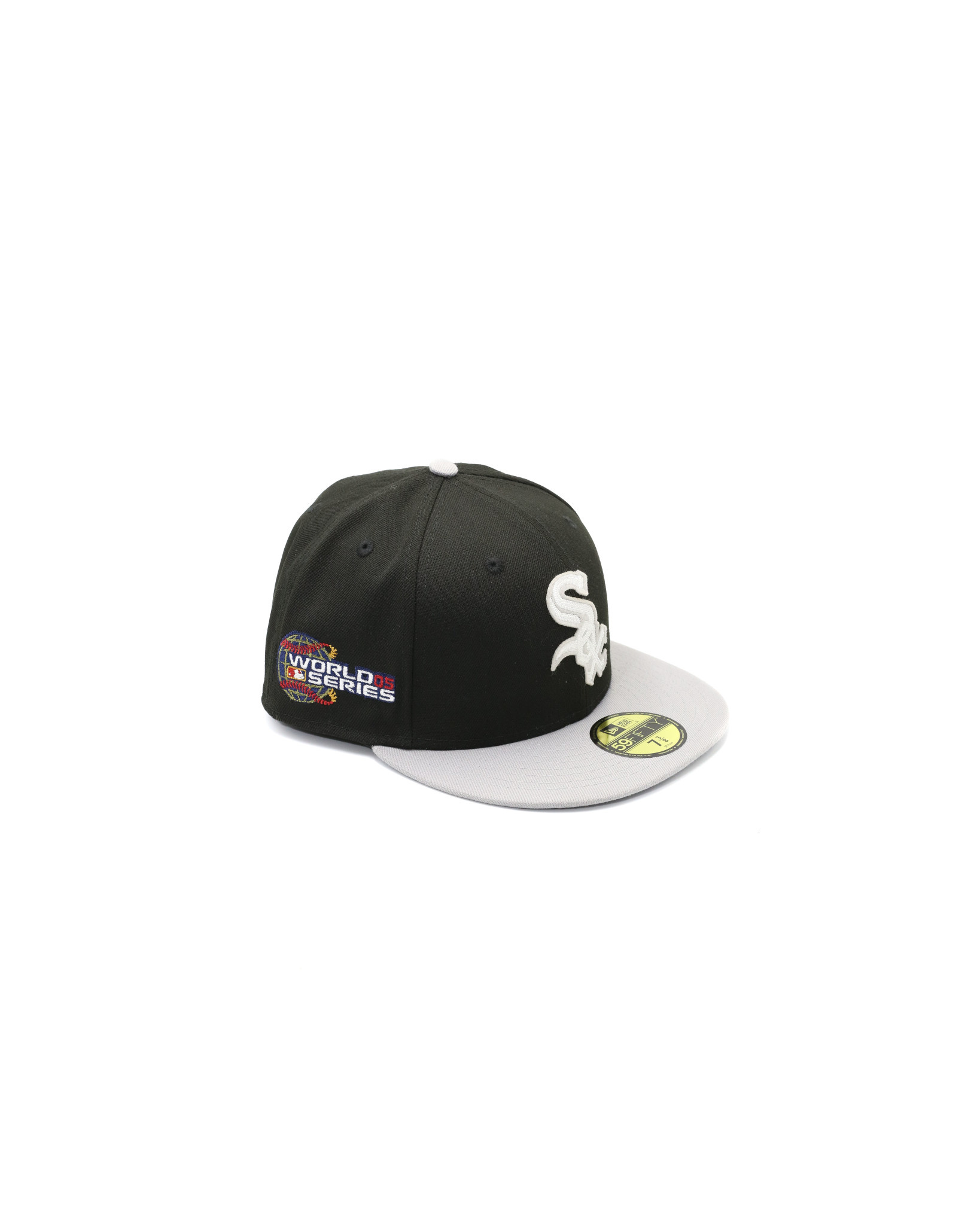 New Era Chicago White Sox Mens Black 2005 World Series Side Patch