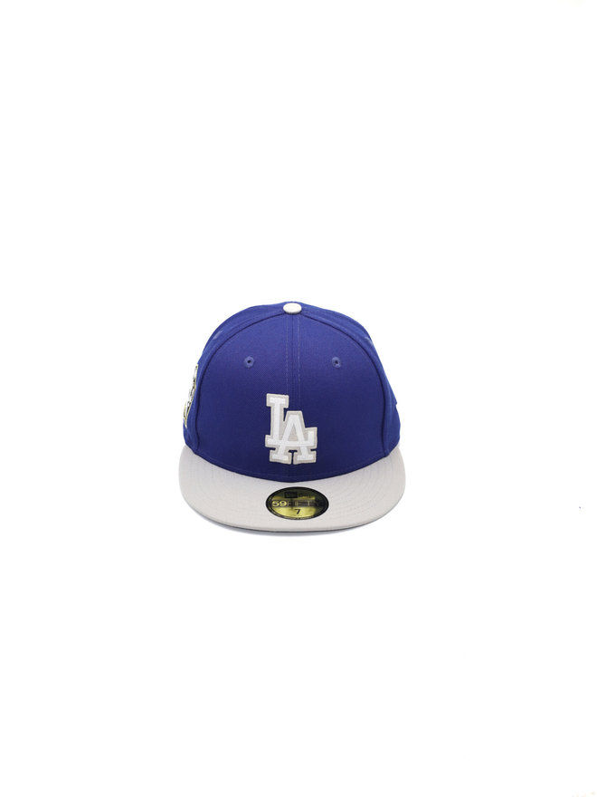 LA Rams NE Letterman Blue 59FIFTY Fitted Cap