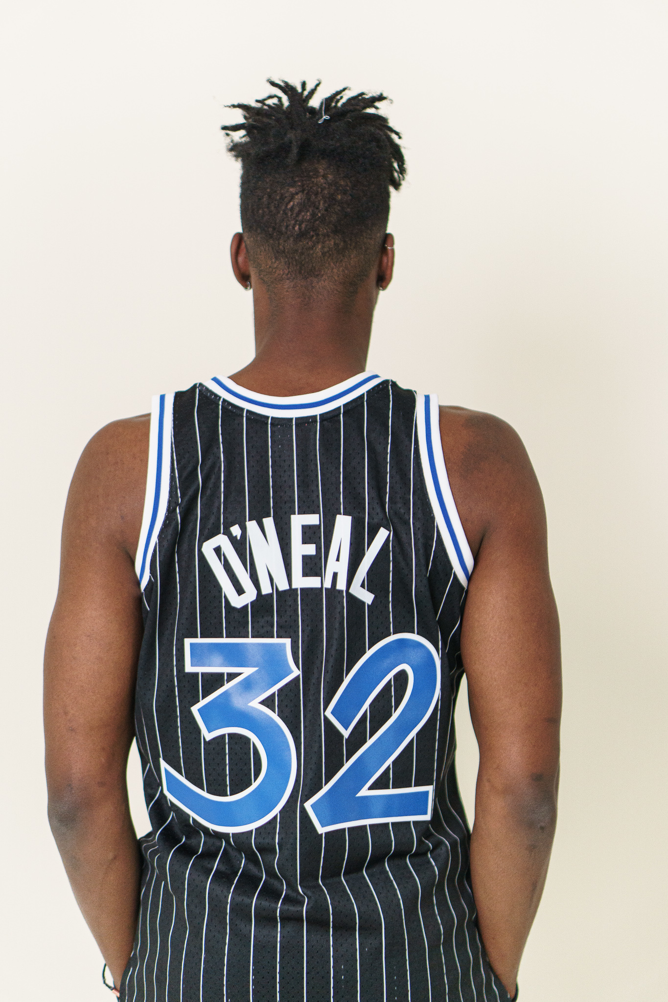 M&N ORL Magic SGM JSY Shaquille O'Neal'BLK, SMJYGS18191-OMABLCK94SON