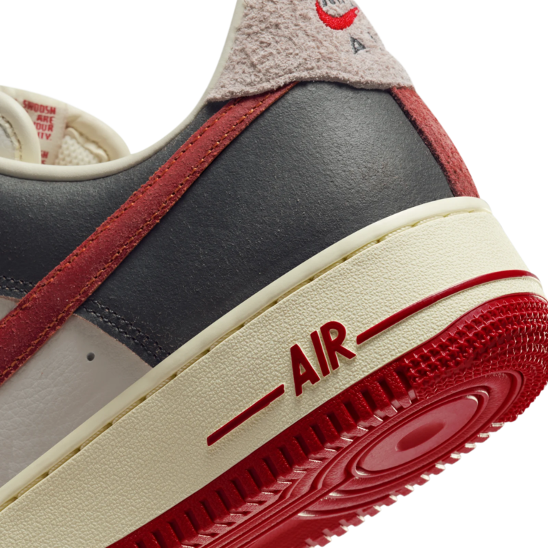 Air force 1 '07 m - white/gym red hot sale