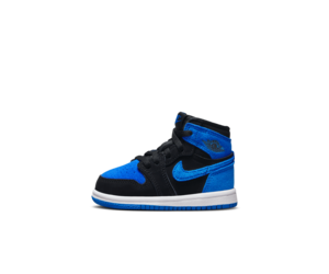TD Air Jordan 1 Retro High OG Blk Ryl Blu Wht Royal Blu FD1413 042 TF Top Fashion