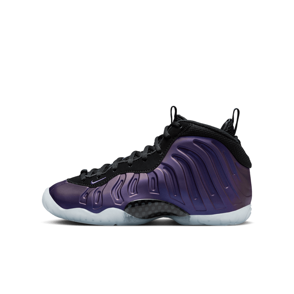GS Nike Little Posite One Black Varsity Purple Black FJ1258 001 TF