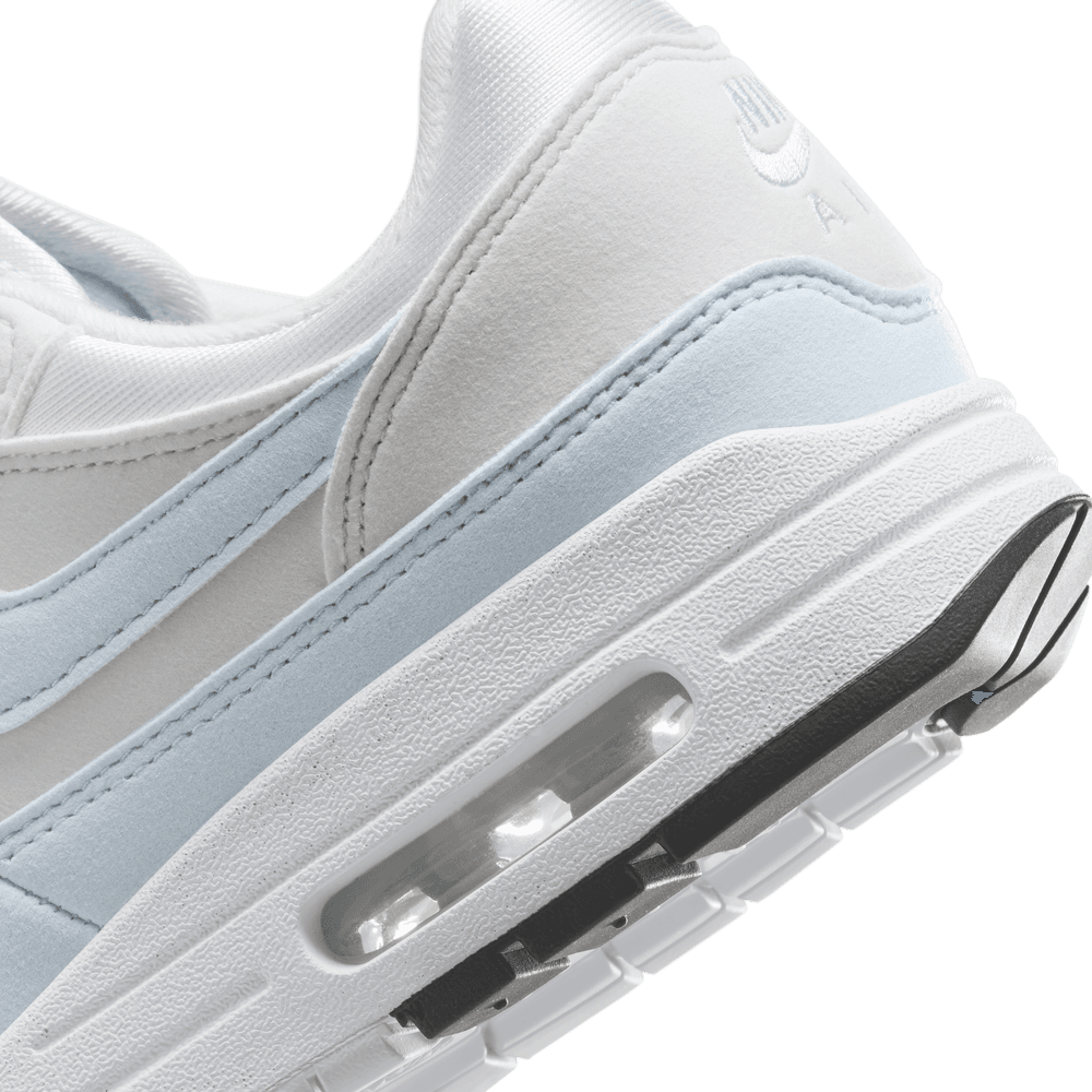 Wmns Nike Air Max 1 Wht Football Gry Platinum Tint Blk DZ2628 105 TF Top Fashion