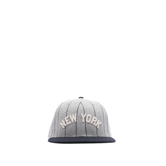 New Era New Era New York Yankees Heather Pinstripe Fitted 'Heather Grey'