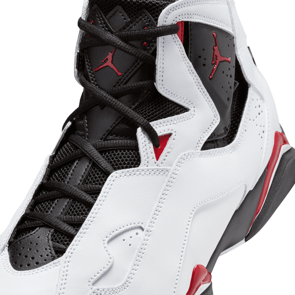 Jordan flight white and red discount