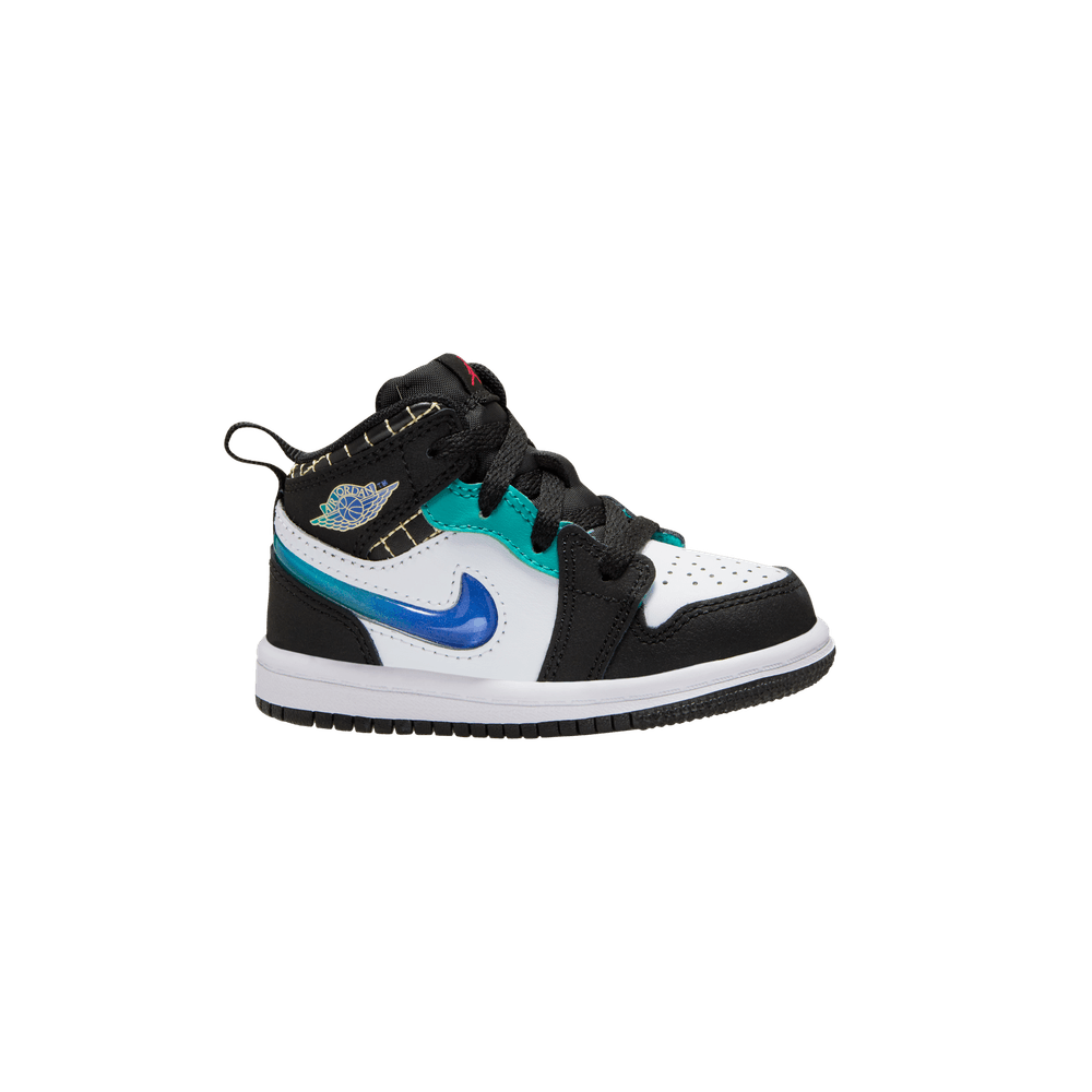 TD Air Jordan 1 Mid SE 'Black/Siren Red-White-Hyper Jade TD Air Jordan 1 Mid SE 'Black/Siren Red-White-Hyper Jade