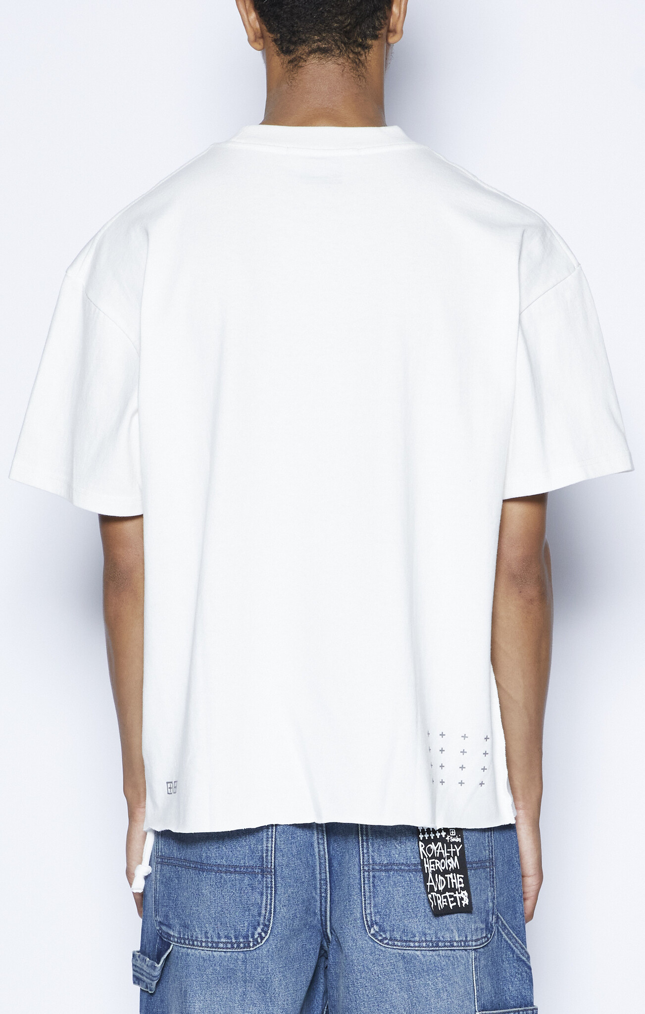 Ksubi Stitched Up Ekcess Tee 'Vintage White|MFA24TE020-010 Ksubi Stitched Up Ekcess Tee 'Vintage White|MFA24TE020-010