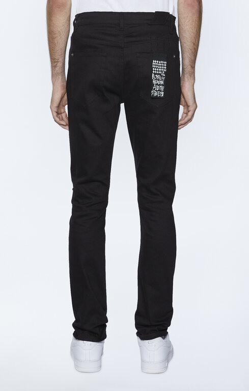 Ksubi Ksubi Chitch Ace Black Metal Denim Pant