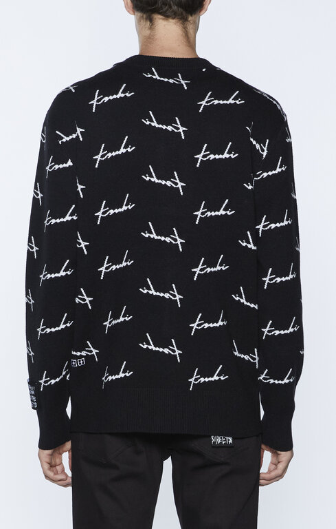 Ksubi Ksubi Skript Knit Crewneck