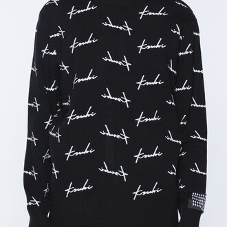 Ksubi Ksubi Skript Knit Crewneck