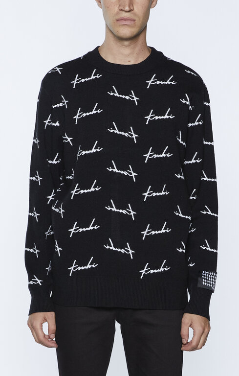 Ksubi Ksubi Skript Knit Crewneck