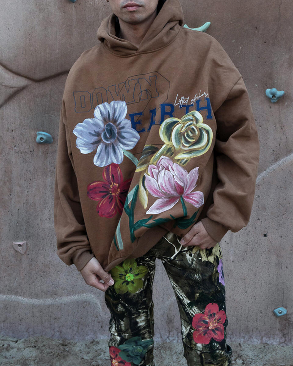 Lifted Anchors Joyce Hoodie Brown LAFL24 23 Top Fashion Top Fashion