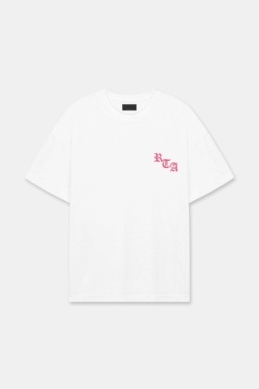 RTA Colt Tee 'White From The Ashes|MU23K621-T1786WTFPK|Top