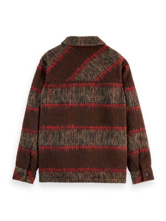 Scotch & Soda S&S Brushed Wool Blend Overshirt