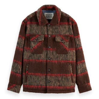 Scotch & Soda S&S Brushed Wool Blend Overshirt