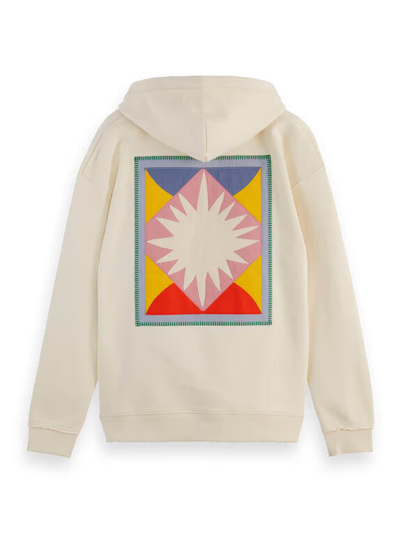 Scotch & Soda S&S Patchwork Applique Artwork Hoodie