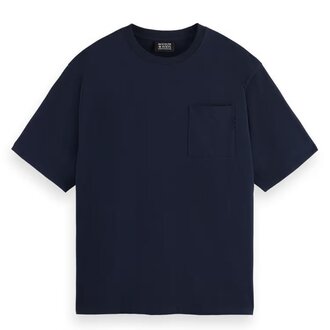 Scotch & Soda S&S Core 3 Crosses Pocket Tee