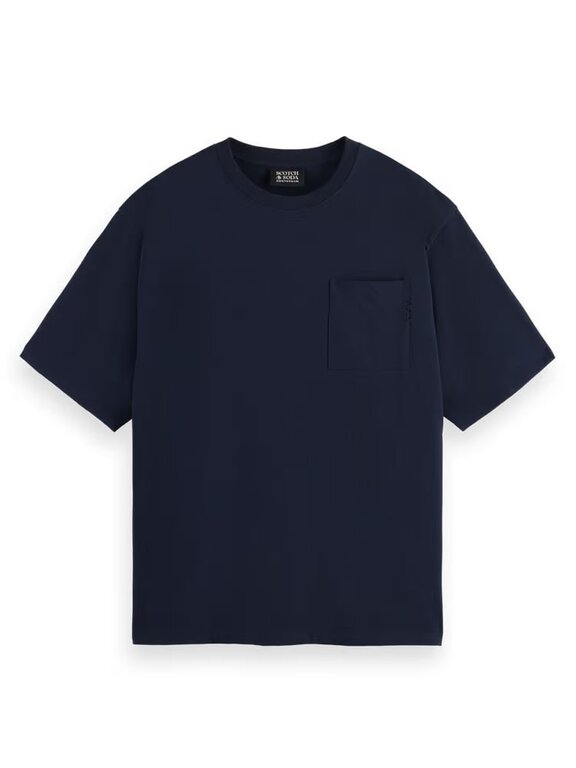 Scotch & Soda S&S Core 3 Crosses Pocket Tee