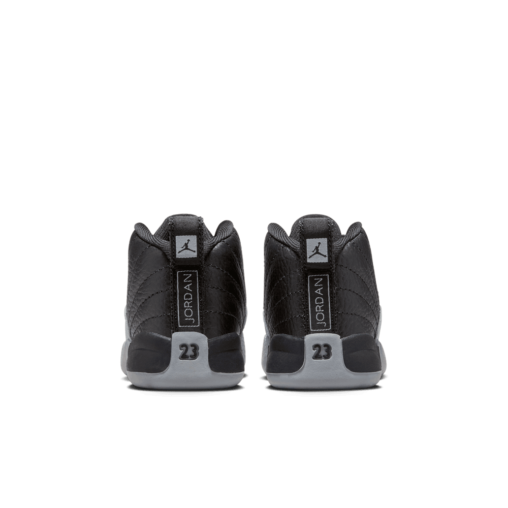 New jordans 12 all black sales