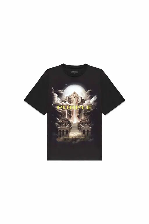 Purple Brand Purple Brand Clean Short Sleeve Sky High Tee