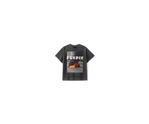 EMNW 百ゼロ / MORE FIRE Purple Brand Black Smoke Show T-Shirt – Puffer Reds