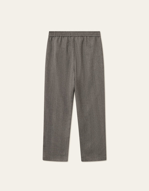 【2plan】Seukun herringbone nylon pants Les Deux HOU Herringbone Pant 'LGT Grey/LGT DST Sand