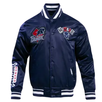 Pro Standard Pro Standard Howard University Homecoming Rib Satin Jacket