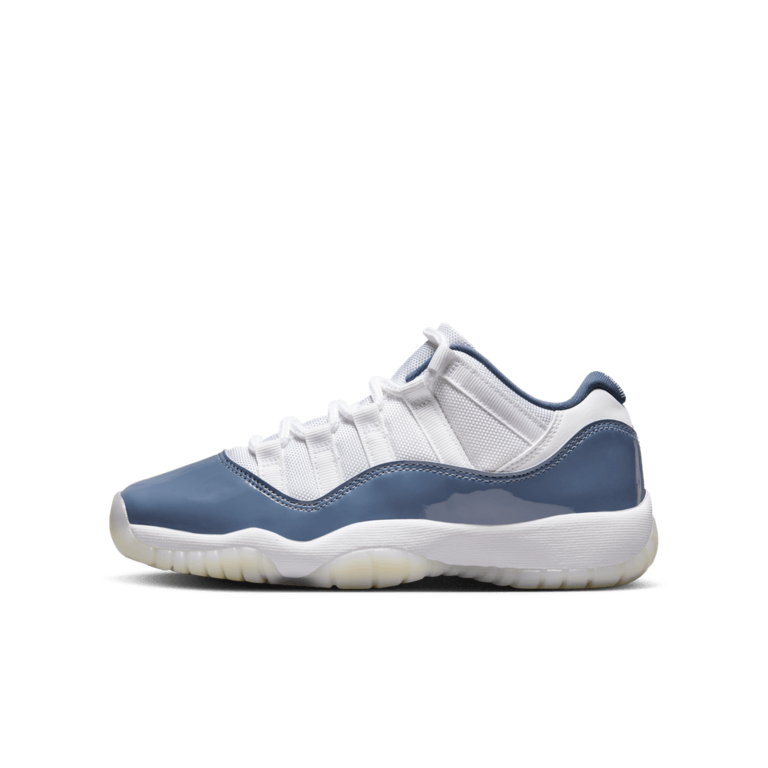 GS Air Jordan 11 Retro Low White MNT Navy Diffused Blue FV5121 104 TF Top Fashion