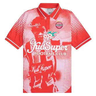 Kidsuper KidSuper X Ronaldinho Soccer Jersey 'Red'