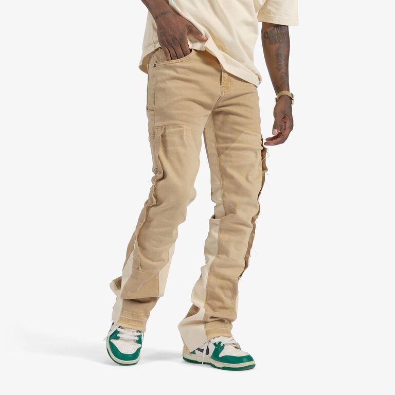 Sugarhill Sugarhill Revolver Stacked Denim Pant