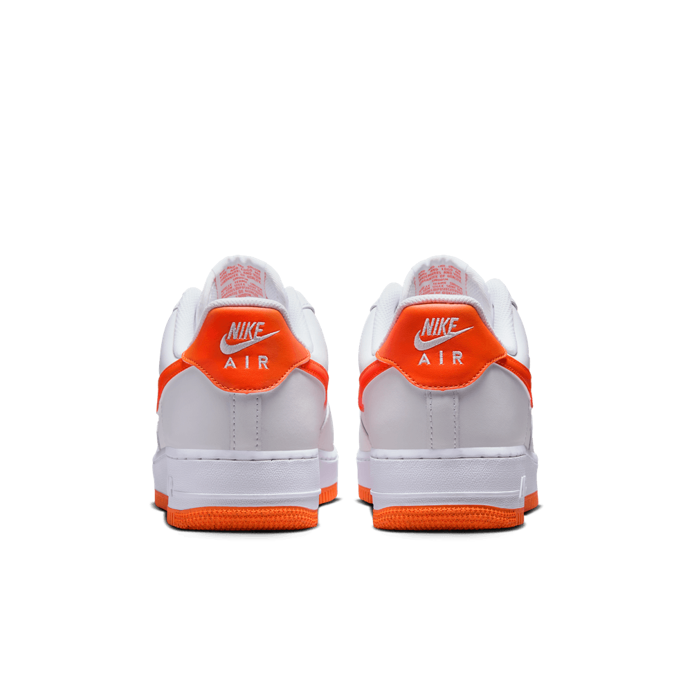 Nike Air Force 1 07 White Safety Orange White FJ4146 109 Top Fashion Top Fashion