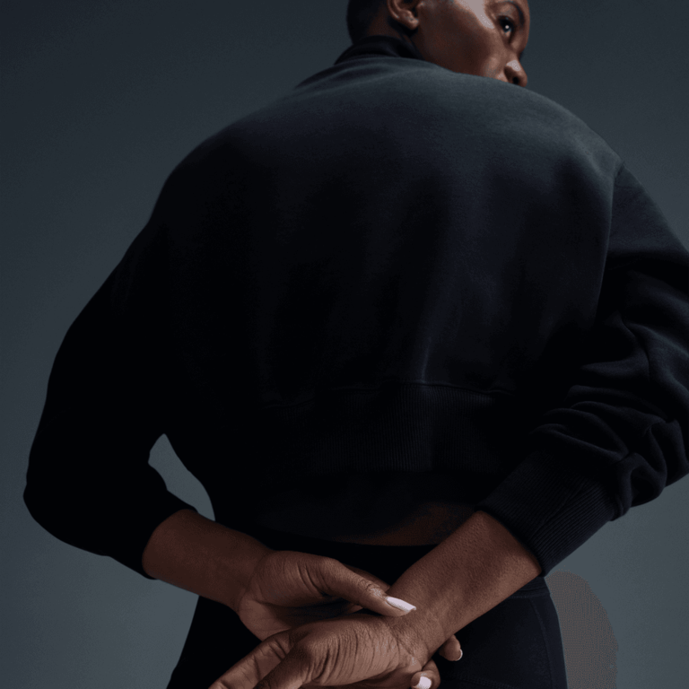 Nike Wmns Nike Sportswear Phoenix Fleece 1/2-Zip Cropped Sweatshirt